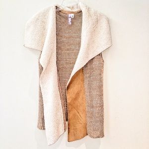 Only Worn Twice! Francesca’s Fur Lined Vest